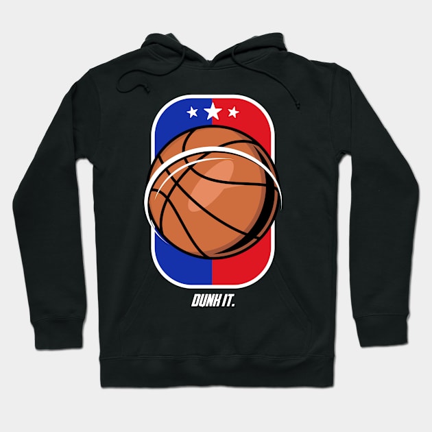 Bigger THan Basket Ball Hoodie by ARTSYILA